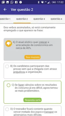 Simulado Já Concursos Públicos android App screenshot 2